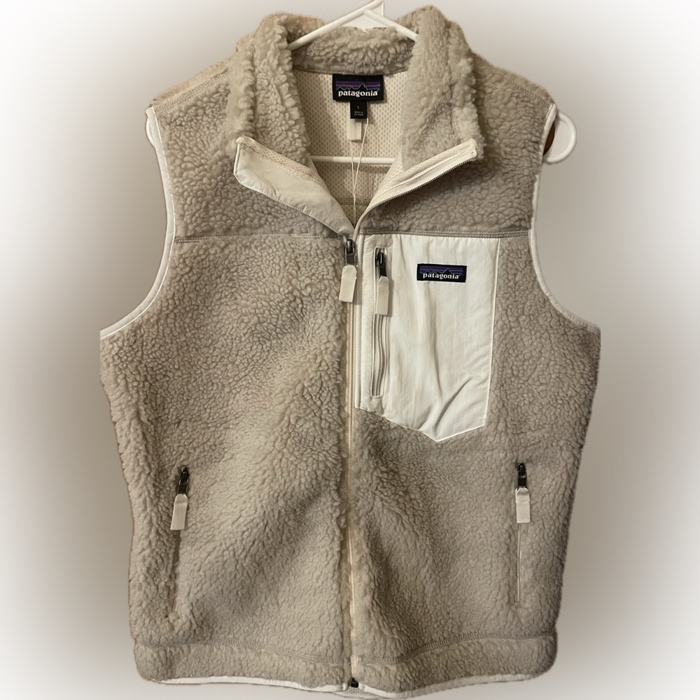 Patagonia Women's Classic Retro-X Vest - Natural Birch White